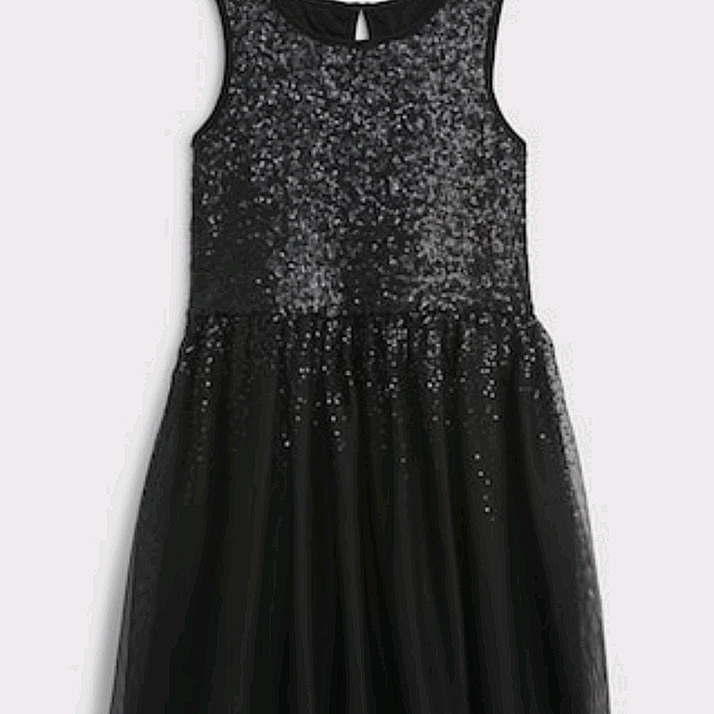 GAP Kids Girls Sequined Elegant Dress